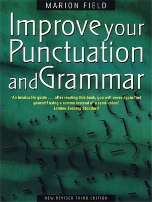 cover image of Improve Your Punctuation and Grammar